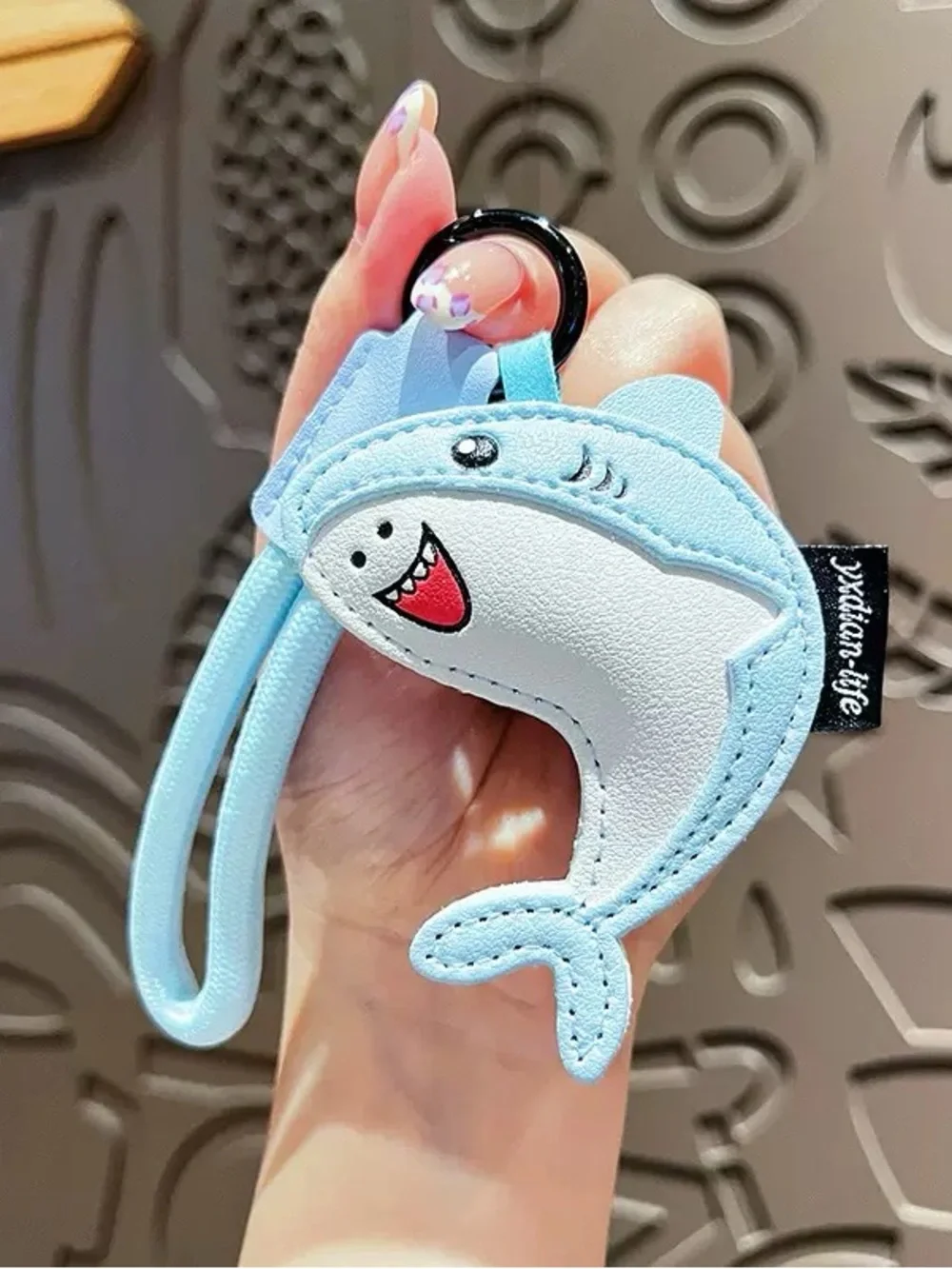 Ocean Animal Wristlet Keychains Bag Charms | Whale, Dolphin and Shark 3PC Set